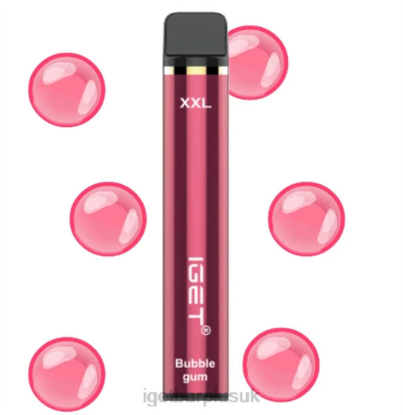 IGET Bar London | IGET XXL - 1800 PUFFS Bubble Gum