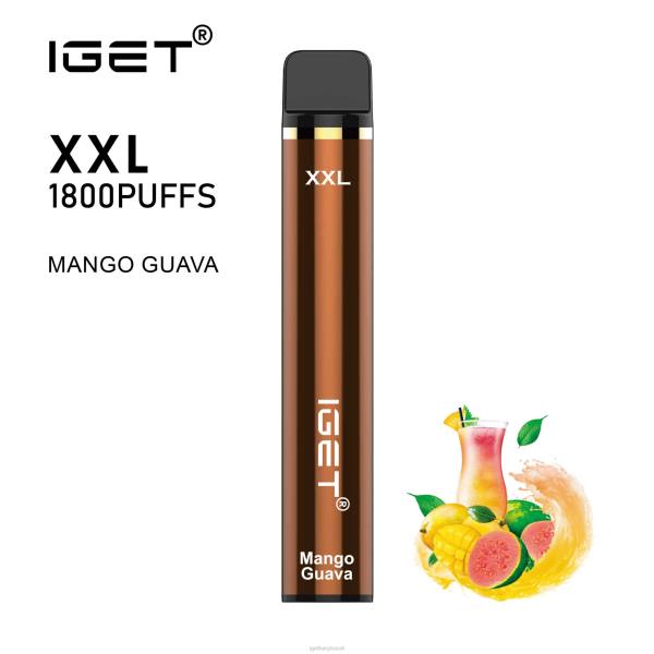 IGET Bar UK | IGET XXL Mango Guava