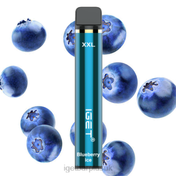 IGET Bar Vape UK | IGET XXL - 1800 PUFFS Blueberry Ice