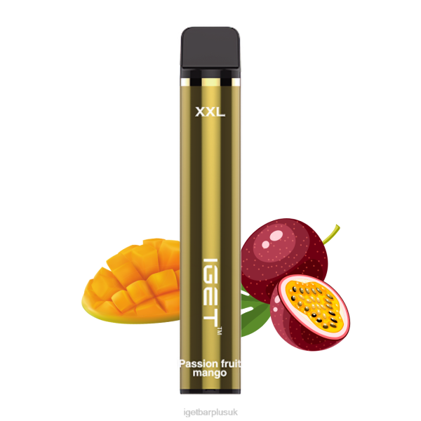 IGET Bar Vape UK | IGET XXL - 1800 PUFFS Passionfruit Mango