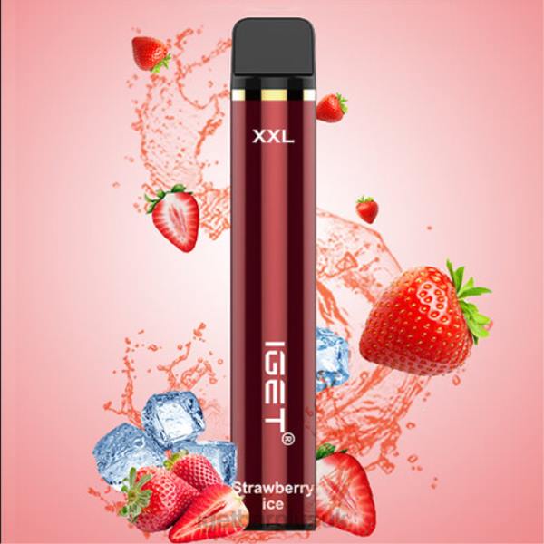 IGET Bar Vape UK | IGET XXL - 1800 PUFFS Strawberry Ice