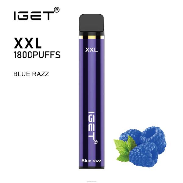 IGET Bar Vape UK | IGET XXL Blue Razz