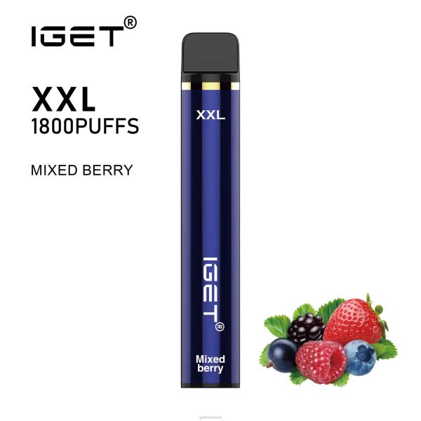 IGET Bar Vape UK | IGET XXL Mixed Berry