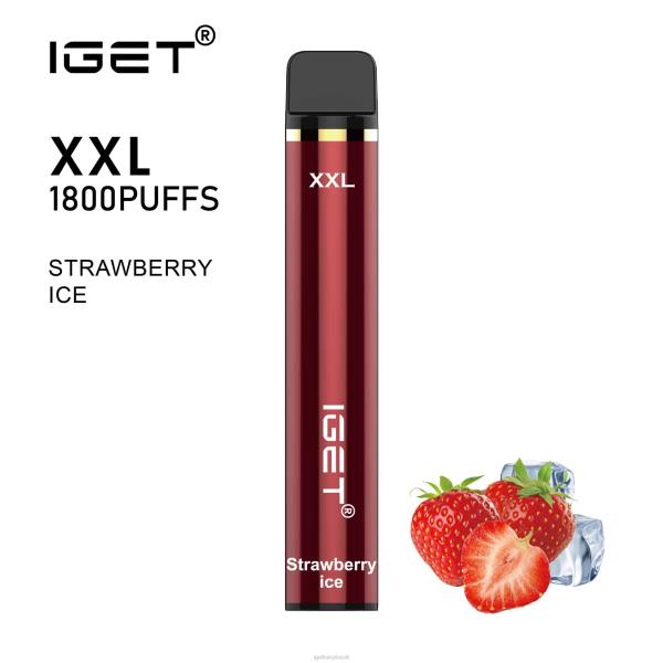 IGET Bar Vape UK | IGET XXL Strawberry Ice