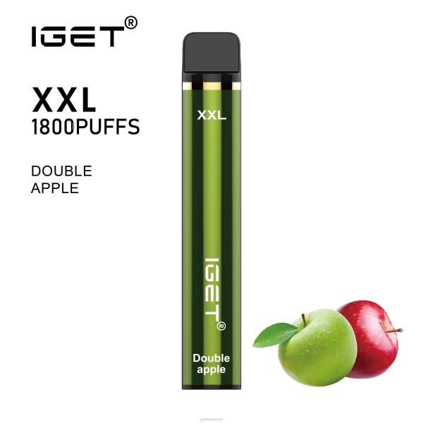 IGET Disposable Vape UK | IGET XXL Double Apple