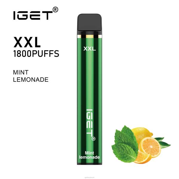 IGET Disposable Vape UK | IGET XXL Mint Lemonade