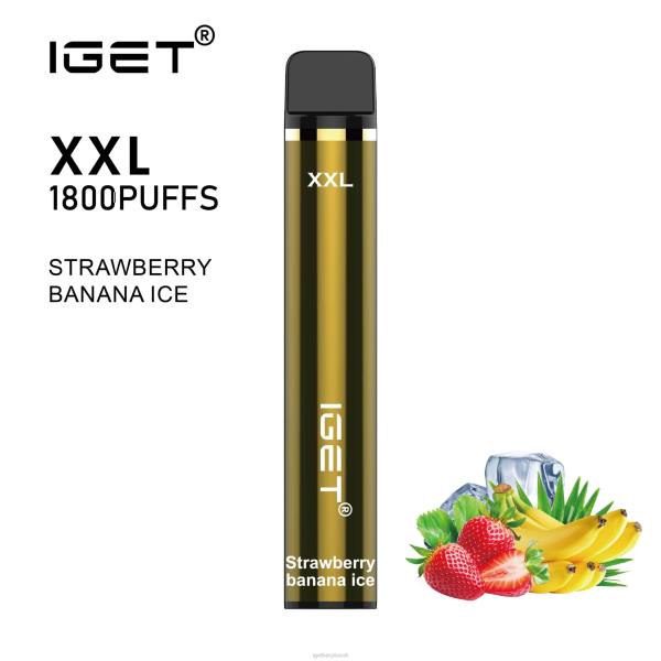 IGET Disposable Vape UK | IGET XXL Strawberry Banana Ice