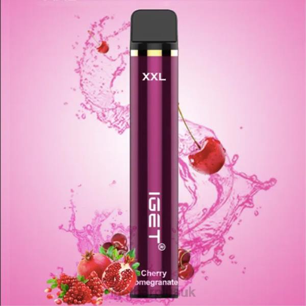 IGET Vape London | IGET XXL - 1800 PUFFS Cherry Pomegranate