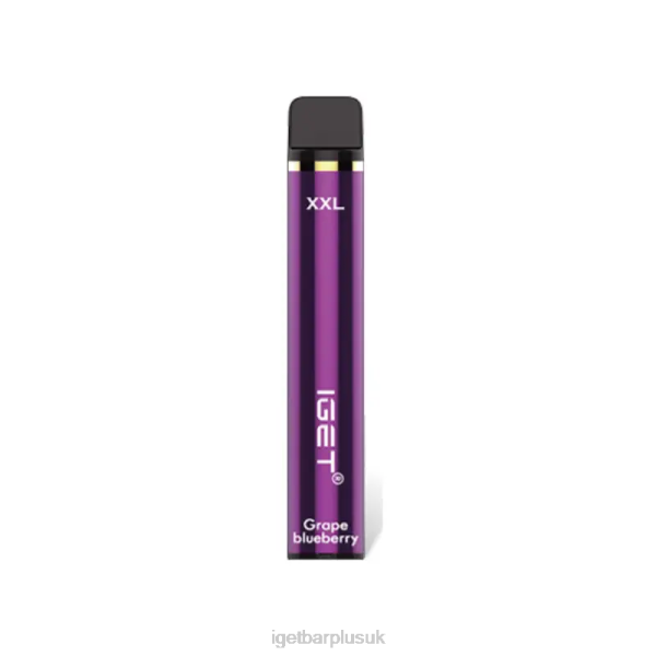 IGET Vape UK | IGET XXL 1800 Puffs Grape Blueberry