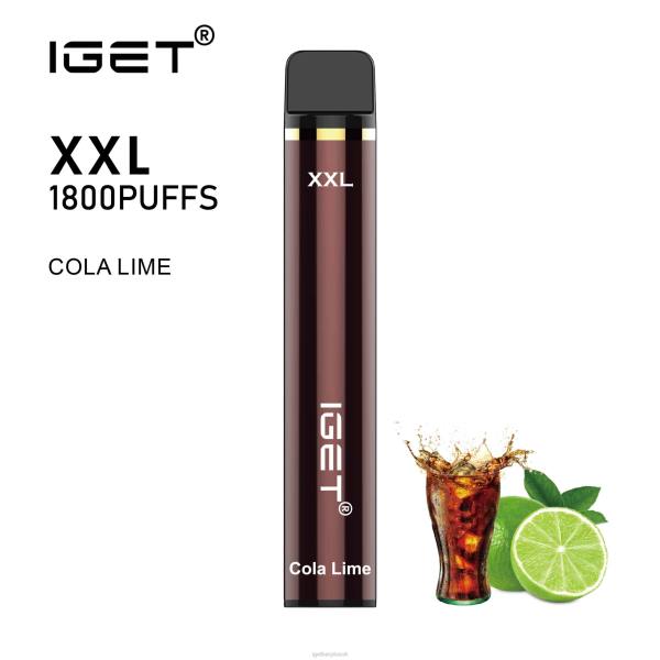 IGET Vape UK | IGET XXL Cola Lime