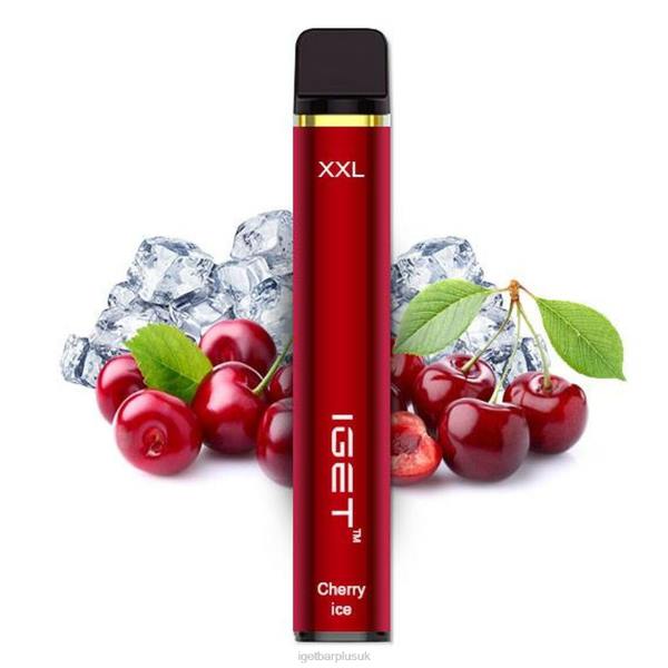 IGET Vapes UK Wholesale | IGET XXL - 1800 PUFFS Cherry Ice