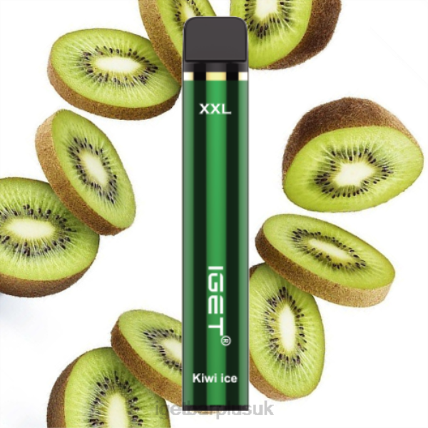 IGET Vapes UK Wholesale | IGET XXL - 1800 PUFFS Kiwi Ice