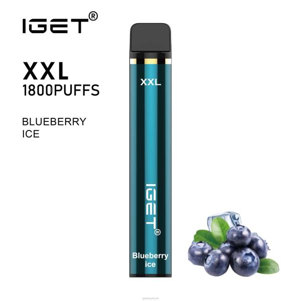 IGET Vapes UK Wholesale | IGET XXL Blueberry Ice