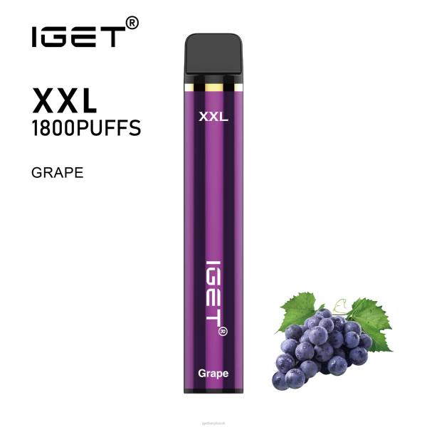 IGET Vapes UK Wholesale | IGET XXL Grape