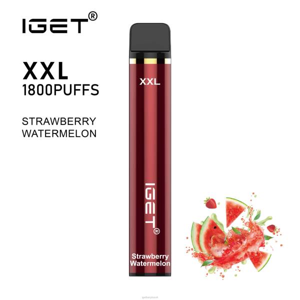 IGET Vapes UK Wholesale | IGET XXL Strawberry Watermelon