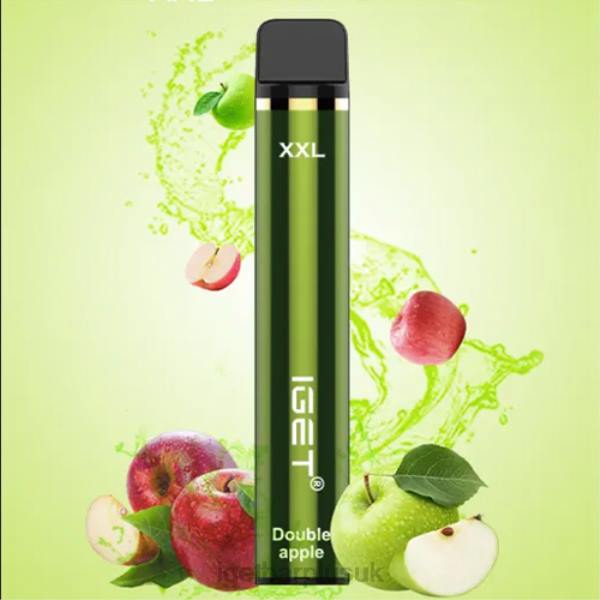 Online IGET Vapes | IGET XXL - 1800 PUFFS Double Apple