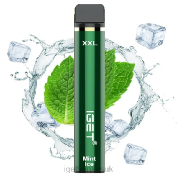 Online IGET Vapes | IGET XXL - 1800 PUFFS Mint Ice