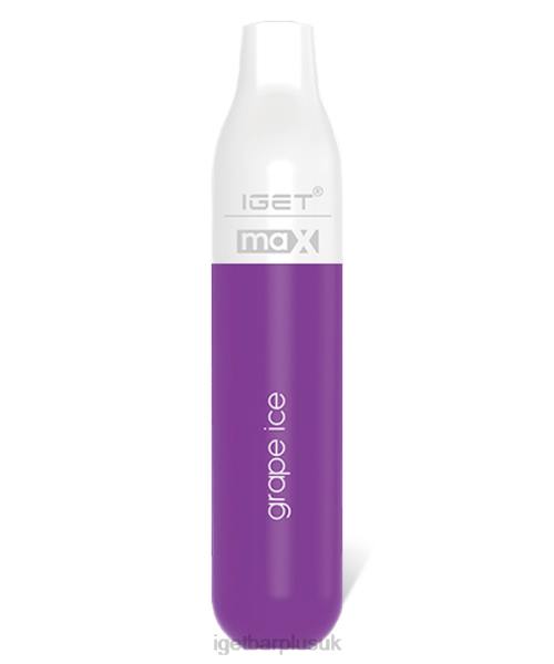 IGET Bar UK | IGET Max Grape Ice