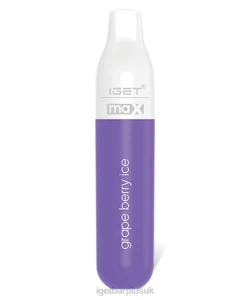 IGET Vape UK | IGET Max Grape Berry Ice