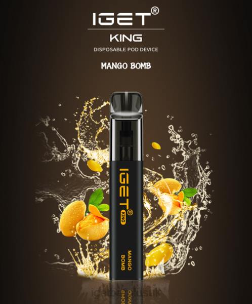 IGET Bar London | IGET KING - 2600 PUFFS Mango Bomb