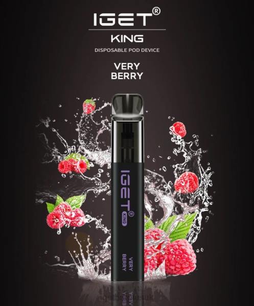 IGET Bar London | IGET KING - 2600 PUFFS Very Berry