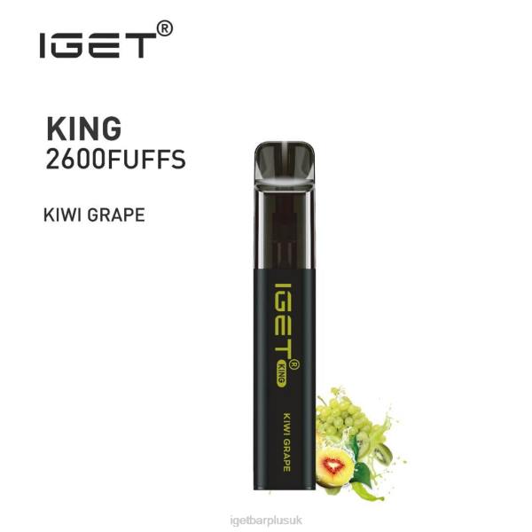 IGET Sale | IGET KING - 2600 PUFFS Kiwi Grape