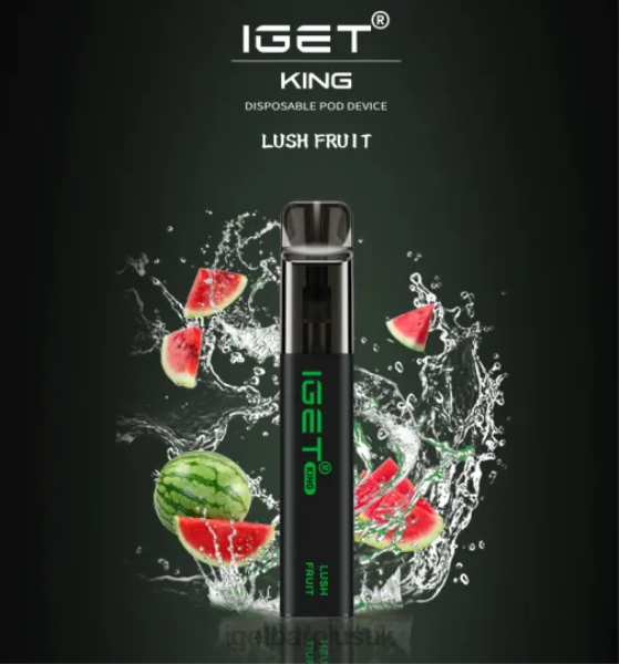 IGET Vapes UK Wholesale | IGET KING - 2600 PUFFS Lush Fruit