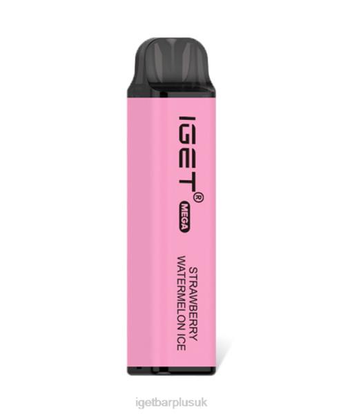 IGET Bar Vape UK | IGET MEGA Strawberry Watermelon