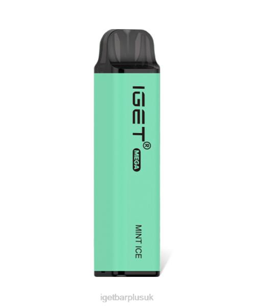 IGET Disposable Vape UK | IGET MEGA Mint Ice