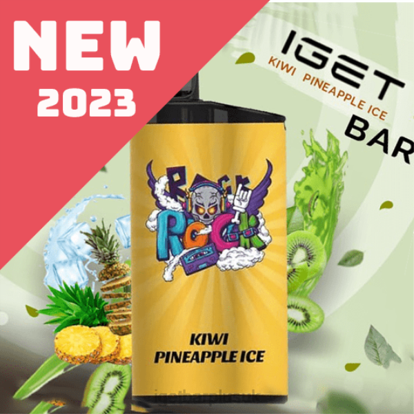 IGET Bar London | IGET BAR - 3500 PUFFS Kiwi Pineapple Ice