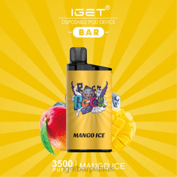 IGET Bar London | IGET BAR - 3500 PUFFS Mango