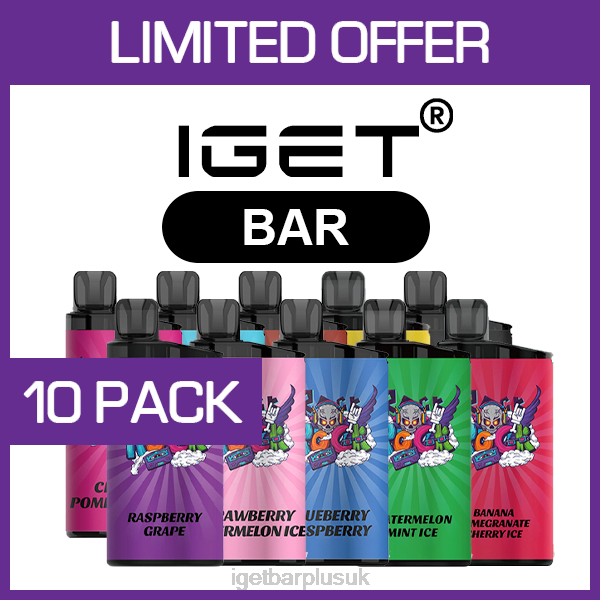 IGET Sale | IGET BAR - 3500 PUFFS - 10 PACK