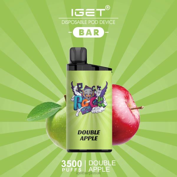 IGET Sale | IGET BAR - 3500 PUFFS Double Apple