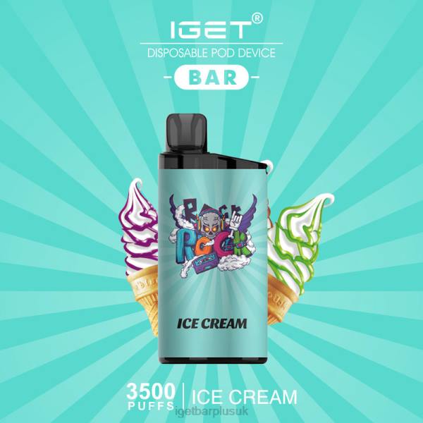 IGET Sale | IGET BAR - 3500 PUFFS Ice Cream