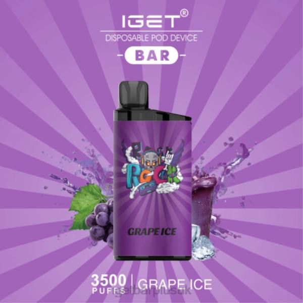 IGET Vape Discount | IGET BAR - 3500 PUFFS Grape Ice