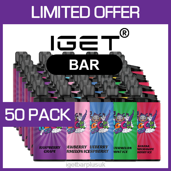 Online IGET Vapes | IGET BAR - 3500 PUFFS - 50 PACK