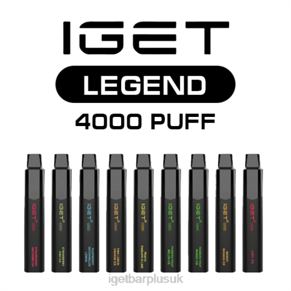 IGET Disposable Vape UK | IGET LEGEND 4000 WHIOLESALE