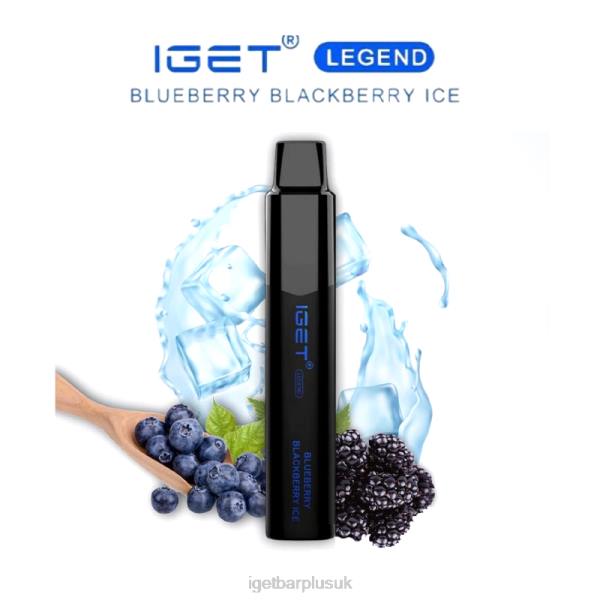 IGET Sale | IGET LEGEND - 4000 PUFFS Blueberry Blackberry Ice