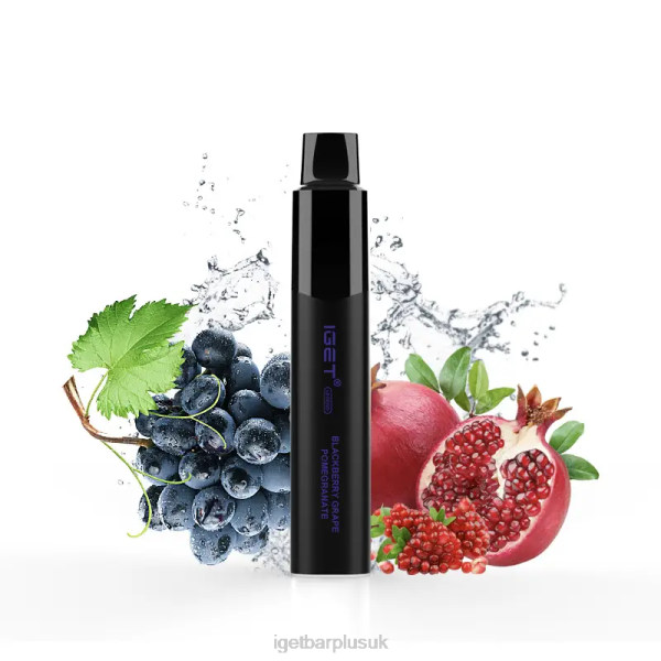 IGET Vape UK | IGET Legend 4000 Puffs Blackberry Grape Pomegranate