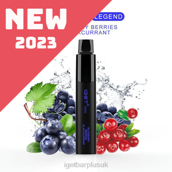IGET Vapes UK Wholesale | IGET LEGEND - 4000 PUFFS Blueberry Berries Blackcurrant IGET Vapes UK Wholesale | IGET LEGEND - 4000 PUFFS Blueberry Berries Blackcurrant