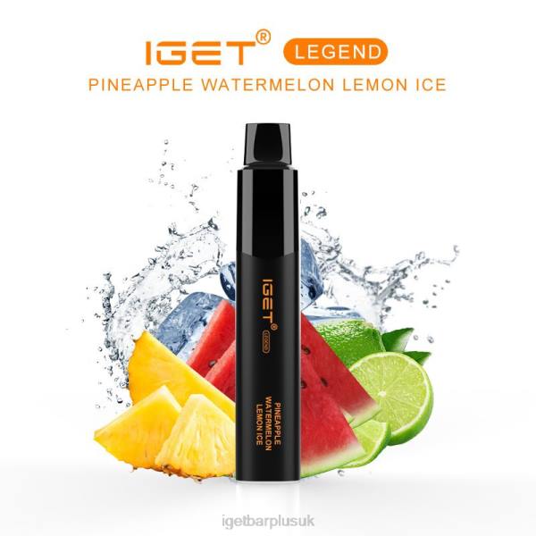 Online IGET Vapes | IGET LEGEND - 4000 PUFFS Pineapple Watermelon Lemon Ice Online IGET Vapes | IGET LEGEND - 4000 PUFFS Pineapple Watermelon Lemon Ice