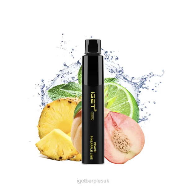 Online IGET Vapes | IGET Legend 4000 Puffs Peach Pineapple Lime