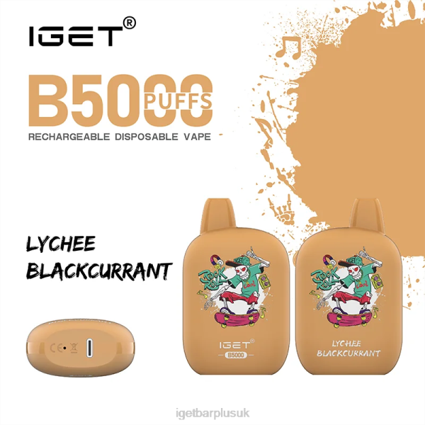 IGET Vape Discount | IGET B5000 Lychee Blackcurrant