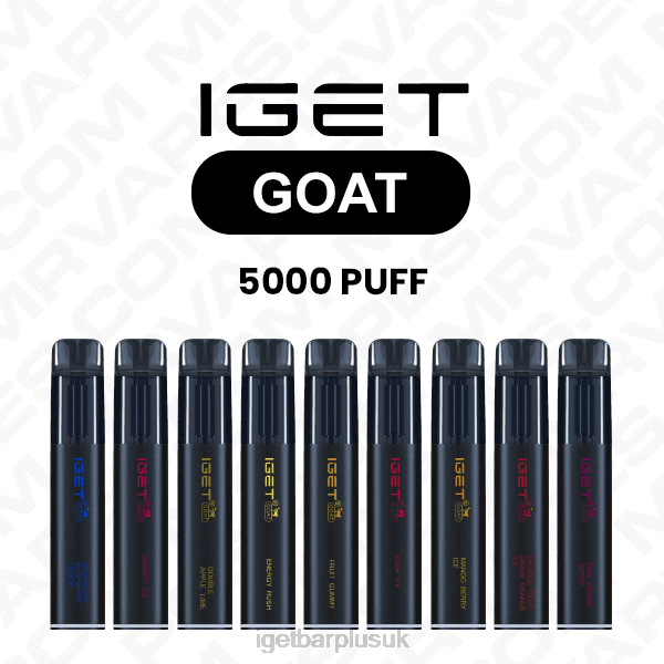 IGET Bar UK | IGET GOAT DISPOSABLE VAPE WHOLESALE (5000 PUFFS)