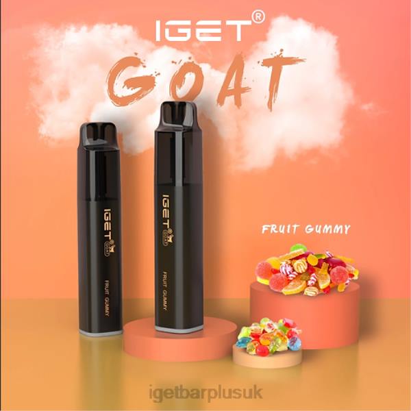 IGET Bar Vape UK | IGET GOAT - 5000 PUFFS Fruit Gummy