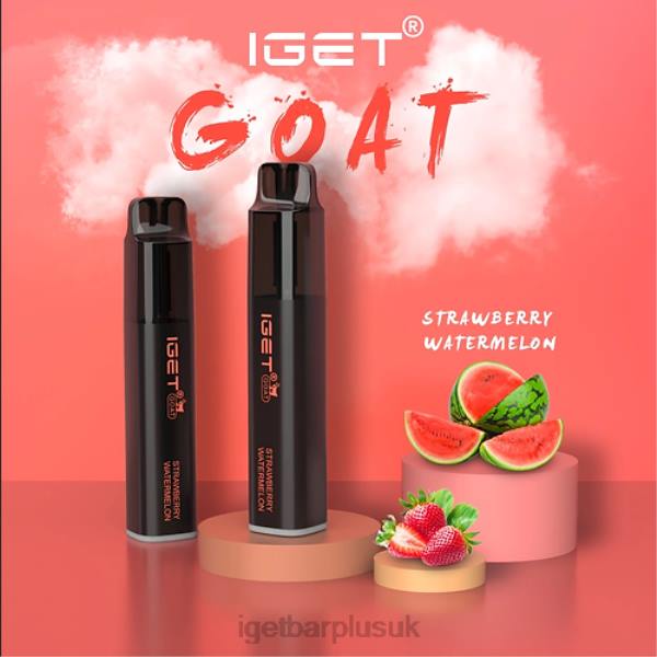 IGET Vape London | IGET GOAT - 5000 PUFFS Strawberry Watermelon