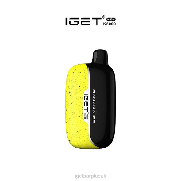 IGET Vape Discount | IGET MOON - 5000 PUFFS Banana Ice