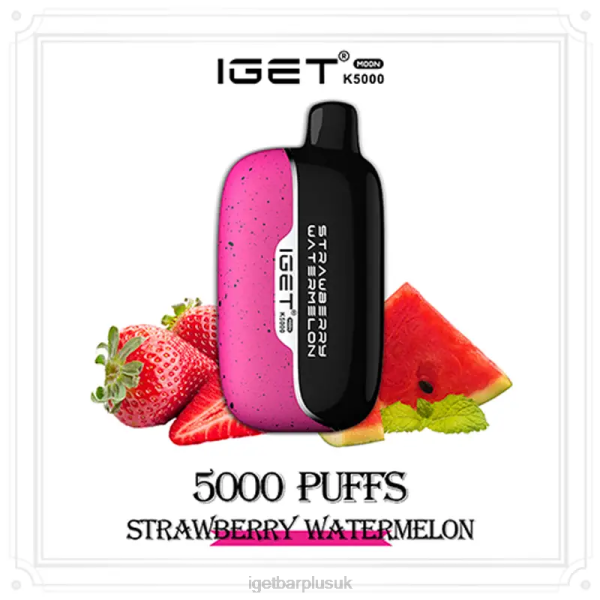 IGET Vape Discount | IGET Moon 5000 Puffs Strawberry Watermelon