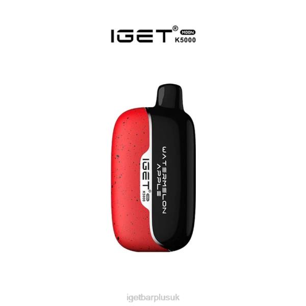 IGET Vape UK | IGET MOON - 5000 PUFFS Watermelon Apple