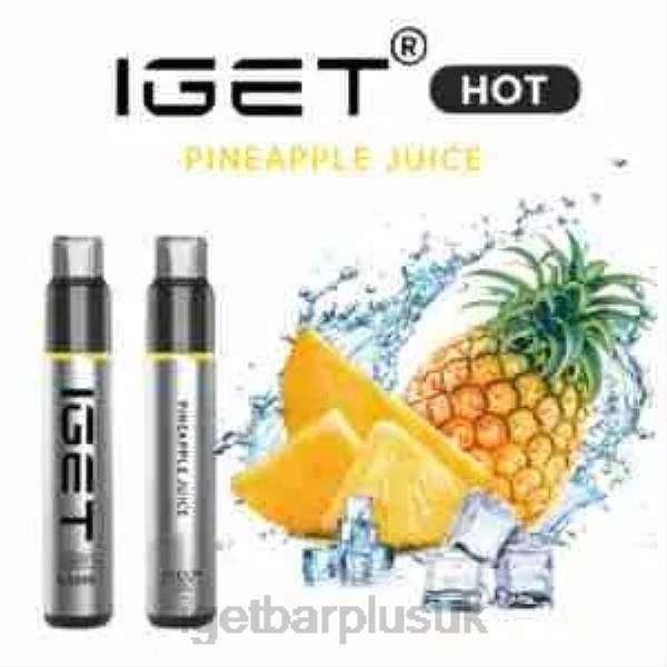 IGET Vape London | IGET HOT - 5500 PUFFS Pineapple Juice